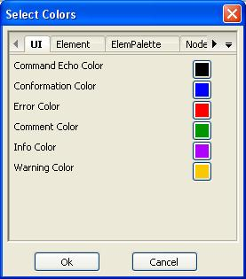  Color Palette Window